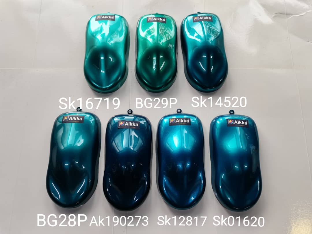 Warna Cat Kereta Metalik